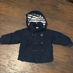 Baby Gap Navy Coat Size 12-18 Months